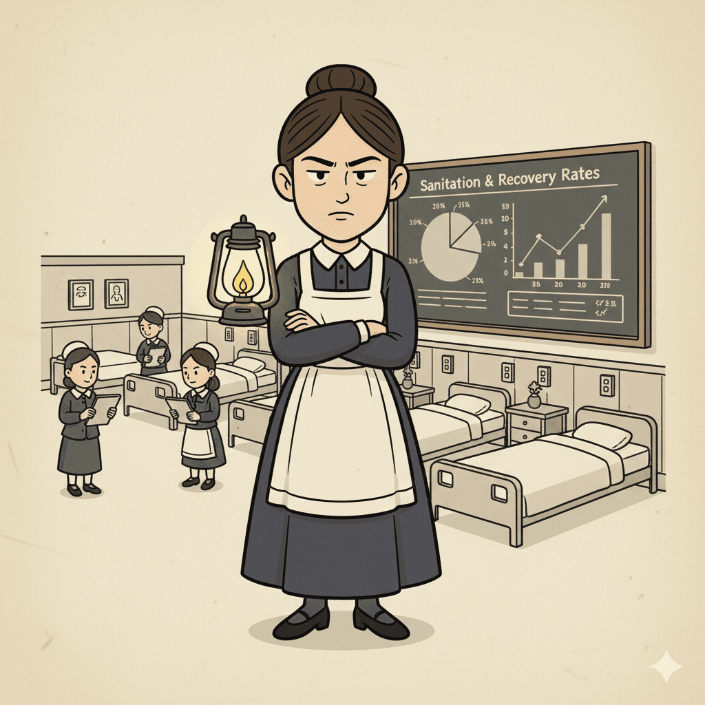 衛生と秩序の管理者（ナイチンゲール）