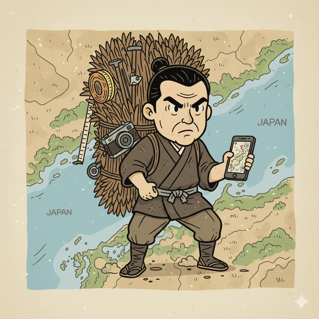 質実剛健・現場の最適化（伊能忠敬）